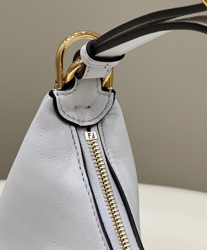 Fendi Fendigraphy Small Handbag 8BR798 White